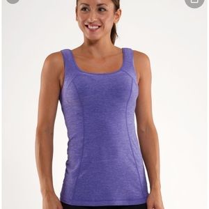 Lululemon Run Free tank • purple, size 8